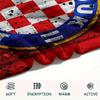 Fotbalový klub Hajduk Tištěná flanelová deka, Vysoká kvalita, Pohodlná pro všechna roční období, Domácí dekorace, Teplo a pohodlí