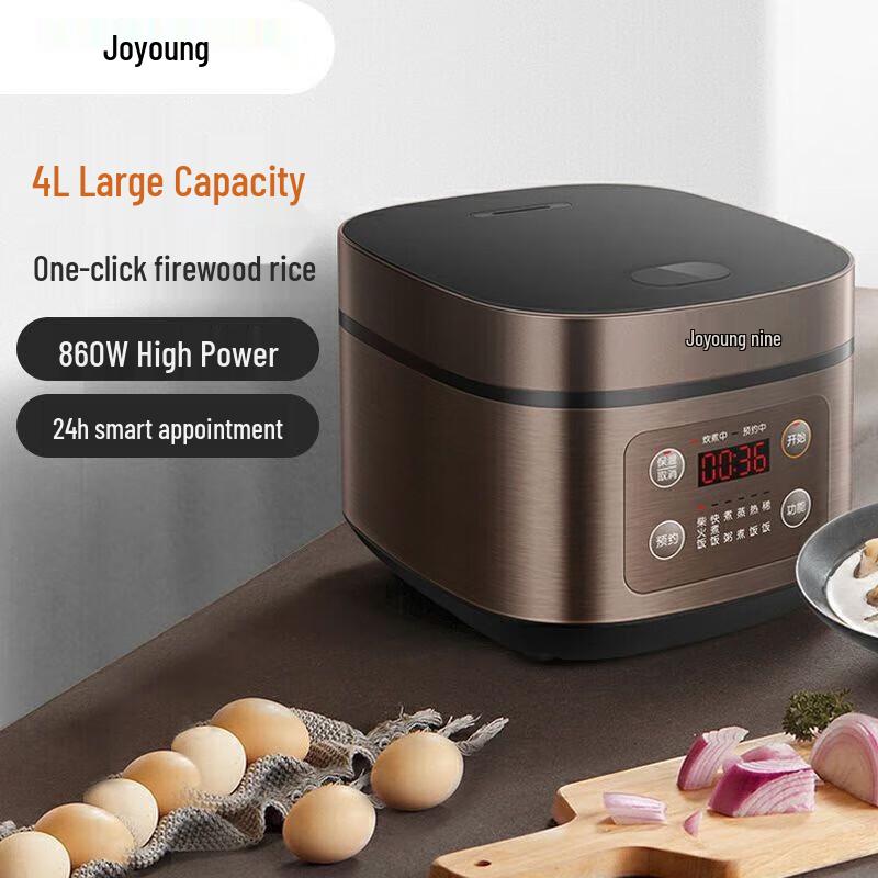 Joyoung 4L Multi-function Smart Rice Cooker F-40FZ815 CN plug (adapter included)