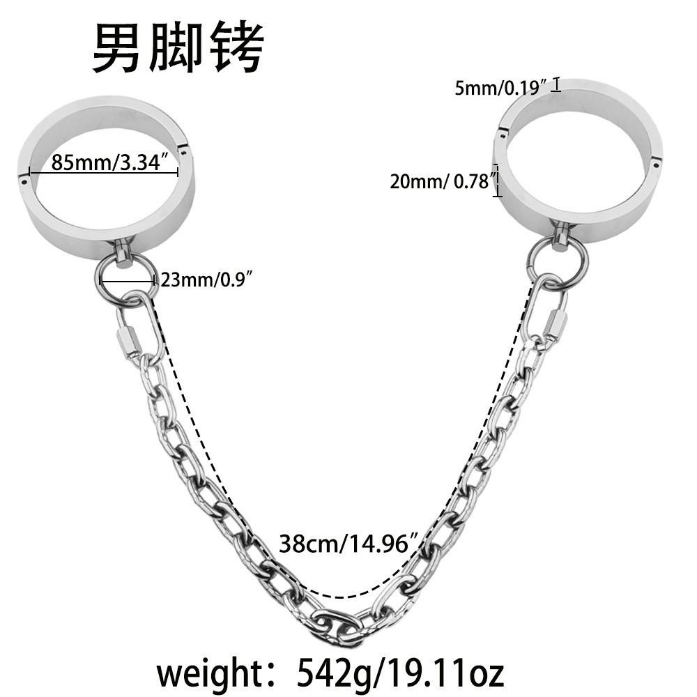 SM Toys Sex Toys Heavy Handcuffs Footcuff Shackles Toys Bondage and Discipline Flirting Alternative Sex Toy