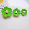 5Pcs Resin Flowers DIY Accessories Flat Back Blooms Ornaments for Jewelry Hair Accessories DIY Craft Projects