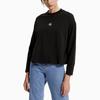Calvin Klein Logo Print Layered Crew Neck Long Sleeve T-Shirt Women Tops Black J217447-BEH