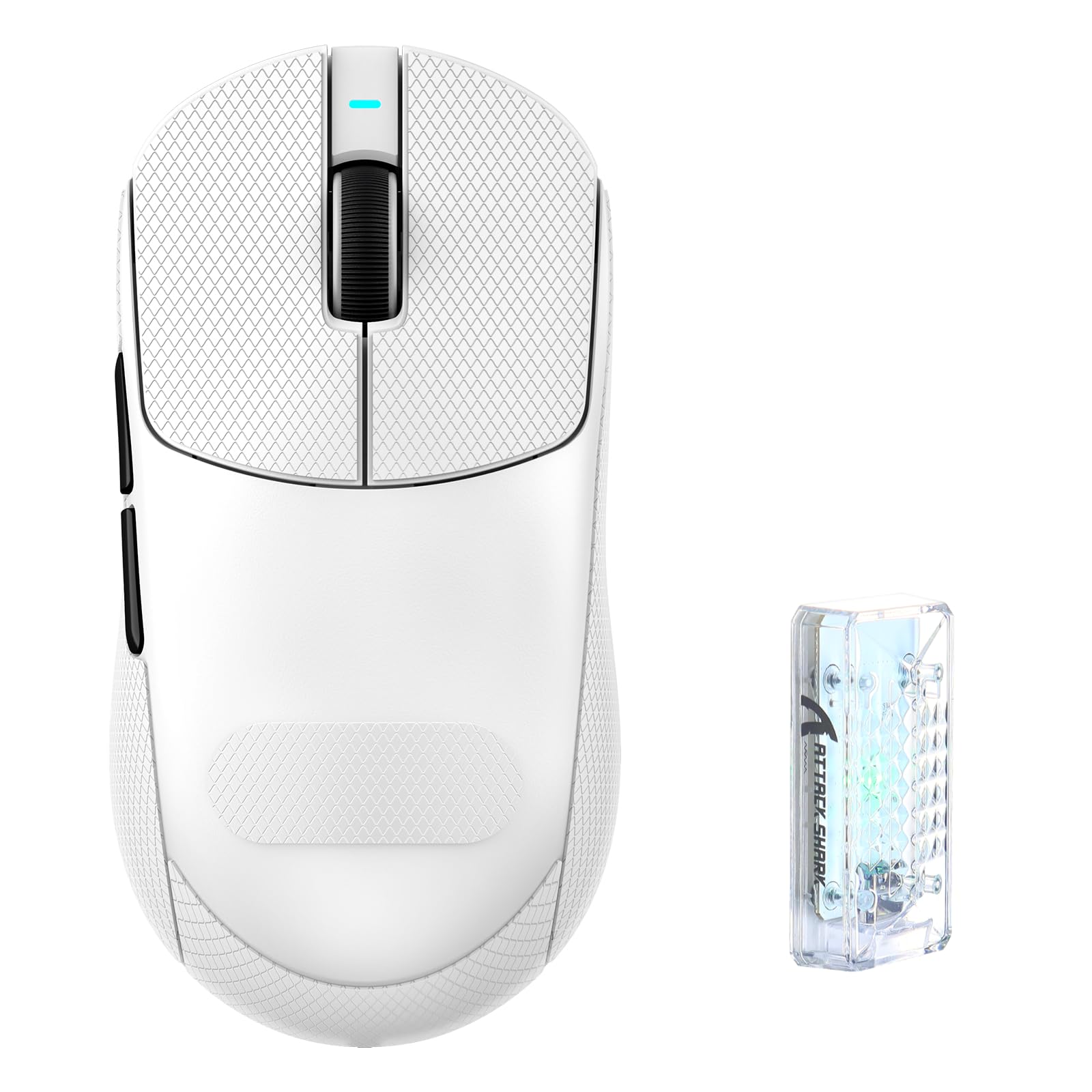 

ATTACK SHARK X8PRO Ultra-Lightweight Gaming Mouse, Wired2.4G WirelessBluetooth, Tri-Mode Support, PAW3395PRO Sensor, 40000 DPI, 55g±3 lbs,