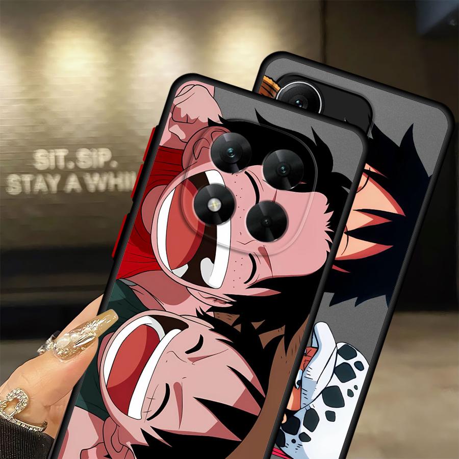One Piece Anime Luffy Funda Back Phone Cover Case for Xiaomi Redmi Note 14 13 Pro Plus 9S A4 13C 12 10 14C 11
