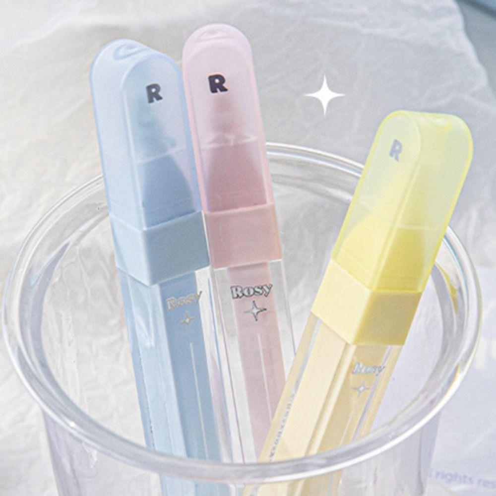 Solid Color Highlighter 3MM Fluorescent Pen Korean Marker Pen  Drawing