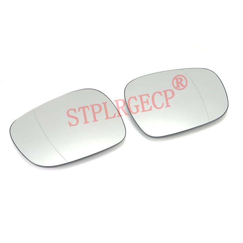For BMW X1 E84 X3 F25 Pre-facelift Driver Passenger Side Left Right Side Door Wing Mirror Glass Heated Rear View Plate LH RH