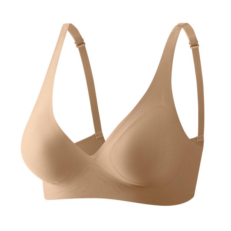Summer Seamless Wireless Bra: Adjustable, Side Support, Thin Cup for a Beautiful Silhouette