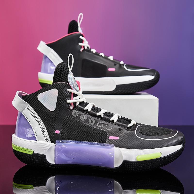Basketball shoes friction sound phantom 4th generation 3 Wade way 10 Putian non-slip cushioning children's sports shoes men's