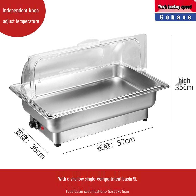 Commercial Stainless Steel Electric Buffet Warmer