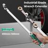 Chrome Vanadium Steel Open End Wrench Cheater Bar 40/50cm Torque Amplifier Device  Hard To Reach