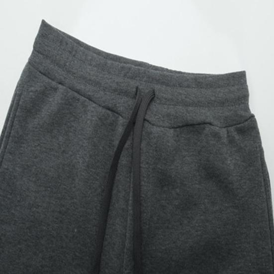 Damen Sporthose mit Kordelzug, elastischer Bund, lockere Jogginghose mit Knöchelband und Taschen, einfarbig, Jogginghose, Laufhose, Freizeithose