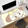 Gaming Mouse Pad Large Desk Mat Antislip Stitched Edges Cute Pink Cartoon Cat Nonslip Mat for Gaming  Office Use