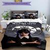 Gothic Clockwork Mystery Print 3Pcs Bedding Setduvet Cover With 2 Bedropillowcase Home Birthday Gift