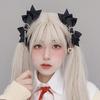 Lolita Headgear Hard Girl Cool Punk Style Love Handmade Bow Hairpin Black Sweet Love Lolita Hair Accessories