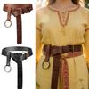 With Sword Frog Medieval Belt PU Leather Sword Sheath Belt Ring Strap Durable Sword Holder Belts