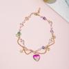 Handmade Crystal Beaded Necklace/Bracelet Stylish Colorful Bead Accessory Fashionable Jewelry for Girls and Women