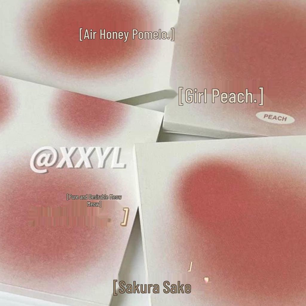 Dreamy Blush & Blue Gradient Sticky Notes Origami-Style Journal Notebook