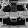 Leather Car Floor Mats Fit For BYD Han L DM EV 2025 2026 Auto Custom Foot Matts Rugs Vehicle Carpets Pads Full Set Accessories