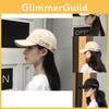 Baseball White Versatile Cap For Women Men Ins Korean Style Face Hat Slimming
