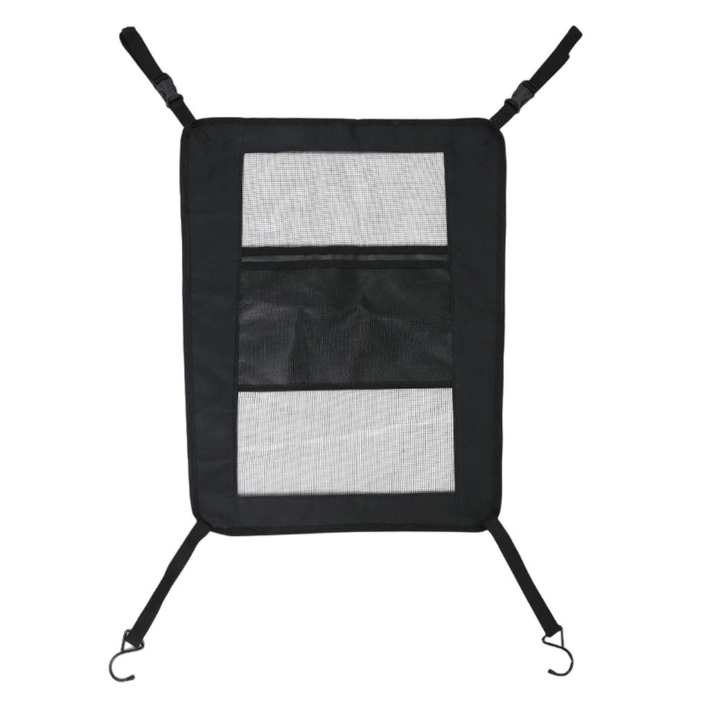 Dog Car Backseat Barrier Pet Barrier for Car SUV Truck Mesh Dog Car Barrier with Storage Organizer Adjustable Pet