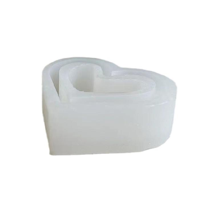 Silicone Mold for Crafting Love shaped Hydroponic Flower Vase Resin Mold 1