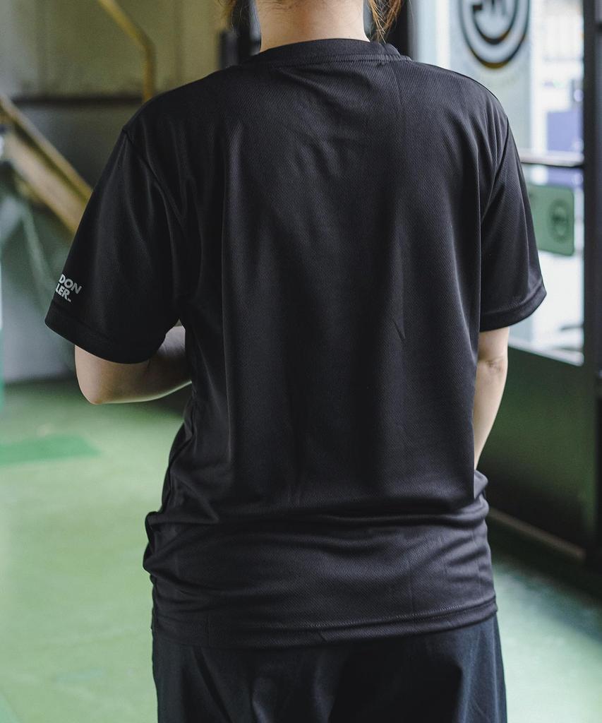 GORDON MILLER Herrkortärmad torr rundhalsad t-shirt, Storlek Liten, Svart, 1633689