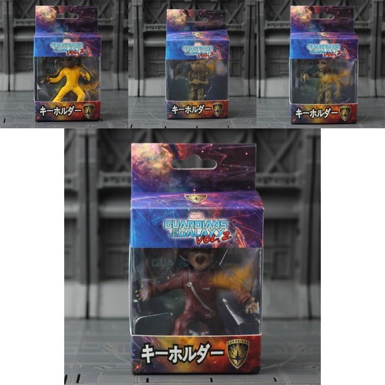 Guardians Of The Galaxy Baby Groot Hand Pvc Key Chain Figurine With Retail Box