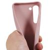For Samsung Galaxy S23+ Soft TPU Phone Case Matte Finish Smartphone Cover with Wide Lanyard