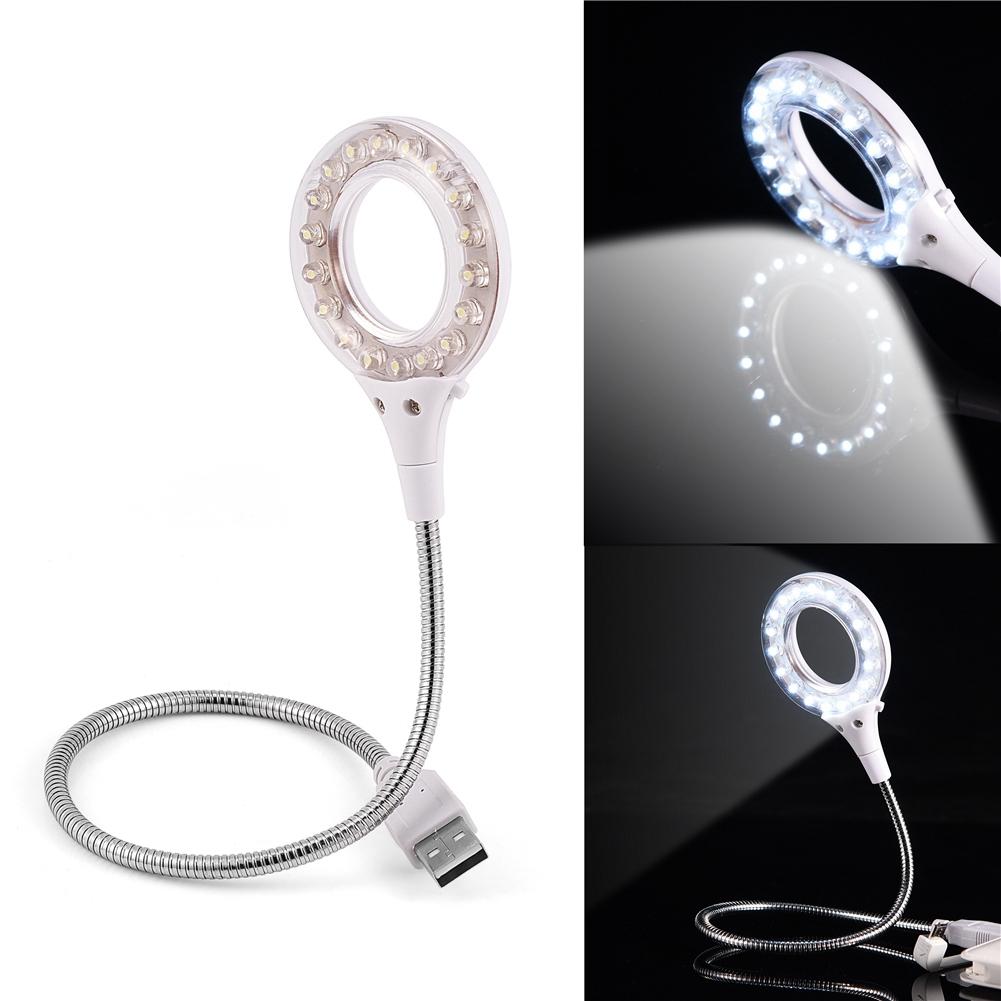 

Universal High Brightness Portable USB 18Pcs LED Lamp Blubs Light for PC Laptop белый