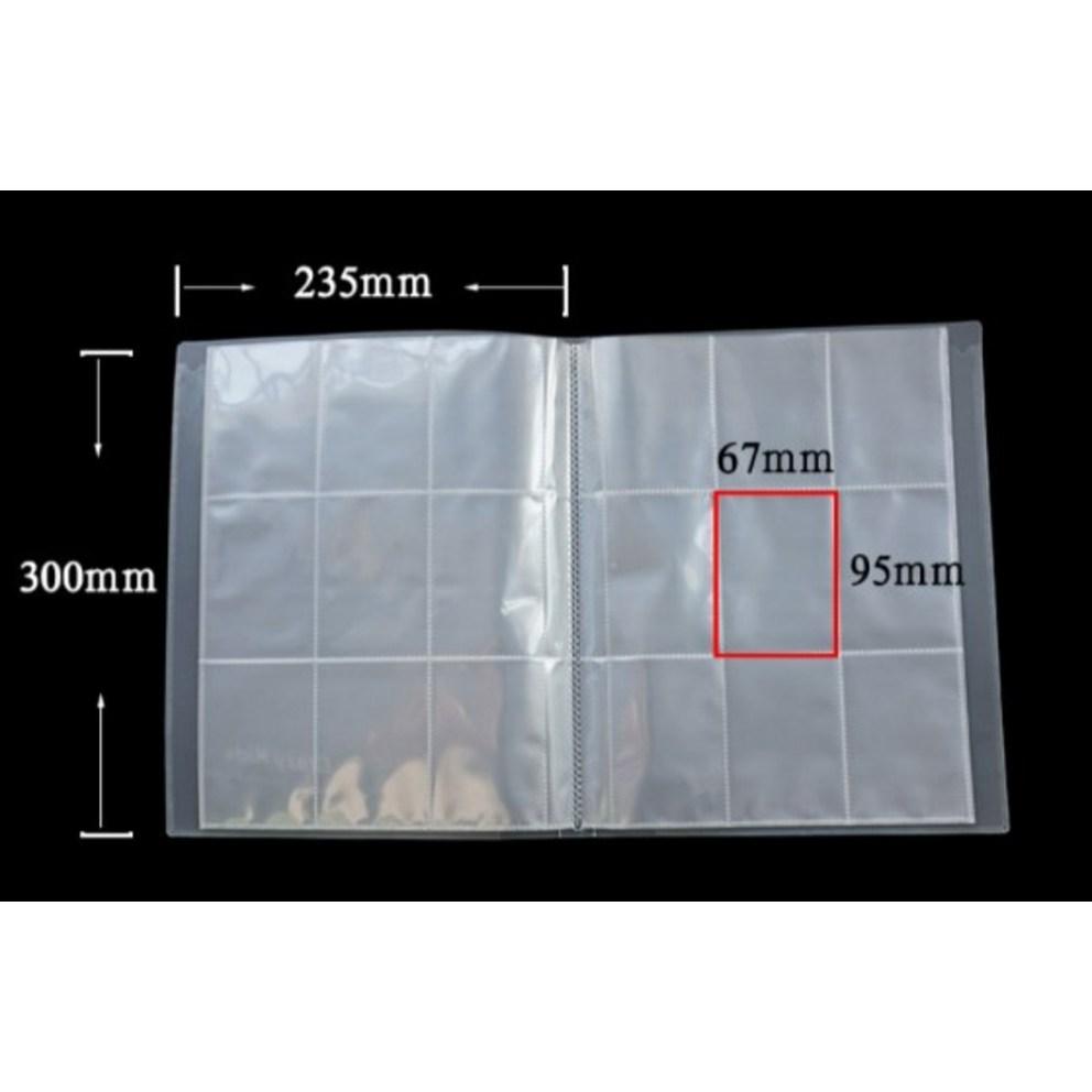 Icores Průsvitný pořadač na karty