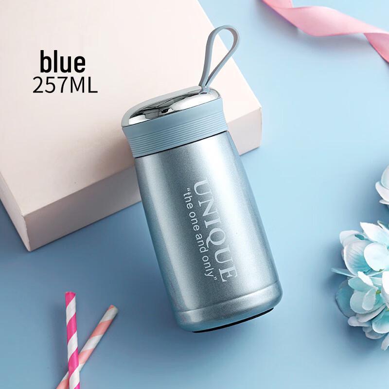 Portable Insulated Tea Infuser Mug with Silicone Strap