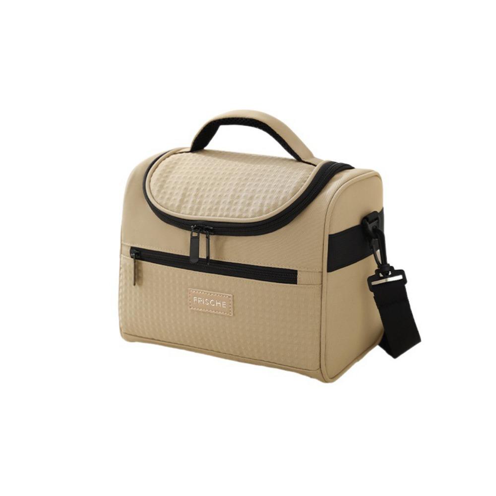 Durable Handle Lunch Box Large Capacity Tote Food Container Practical Insulated Lunch Bag  Travel