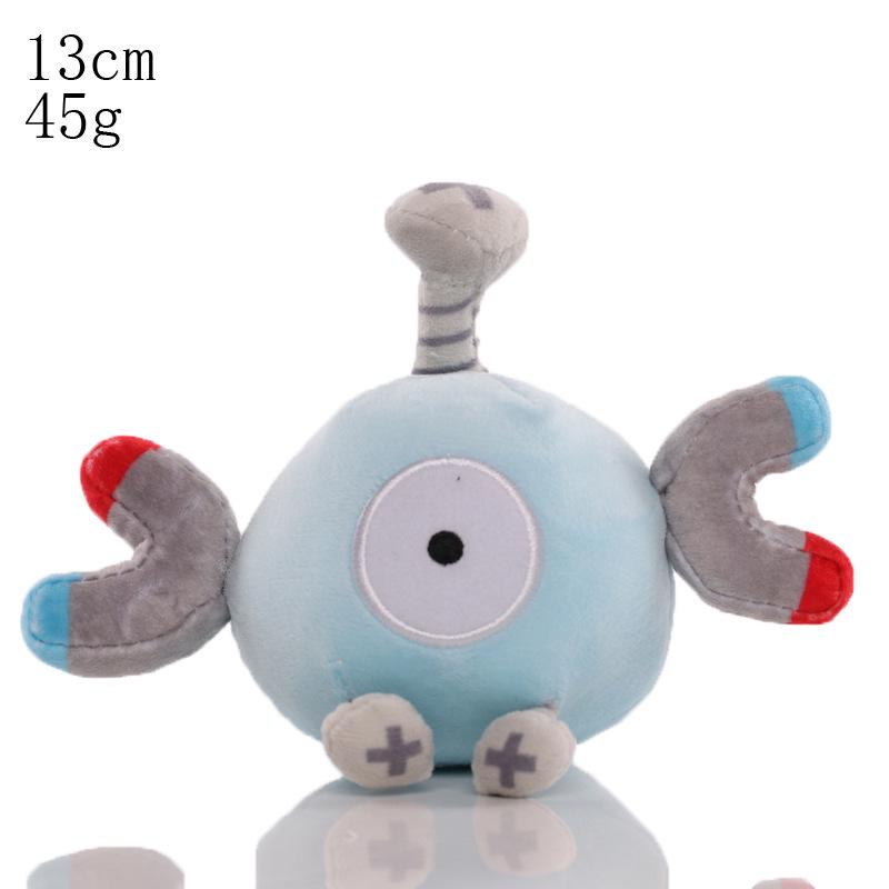 Conjunto de Chaveiros de Pelúcia Pokémon: Squirtle, Charmander, Psyduck, Bulbasaur & Pikachu