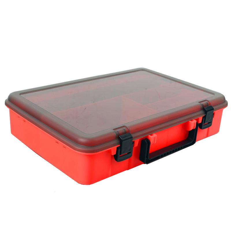 Large Double-Layer Portable Lure and Tool Box: Multifunctional Fishing Gear and Accessories Storage