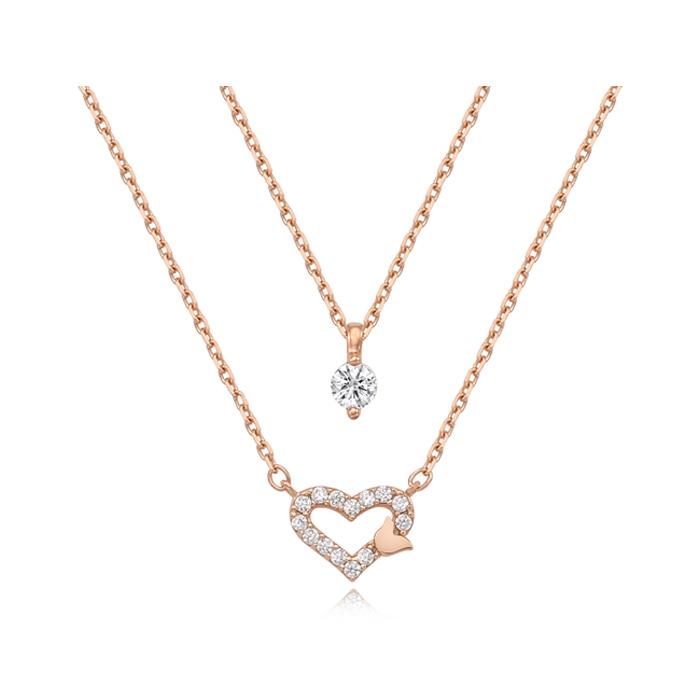 Tirrlirr New Monet Silver Necklace Tnssvp08146S