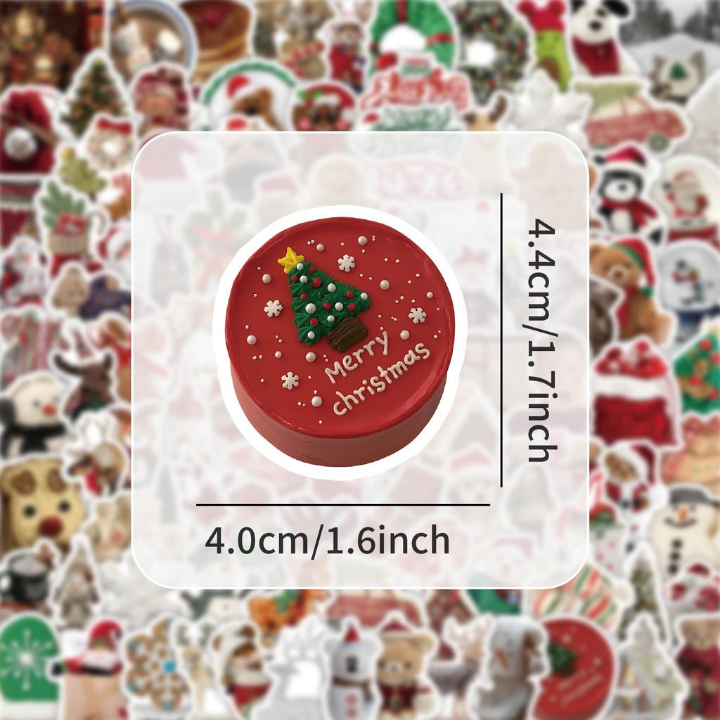 103 Pcs Christmas Doll Stickers - Festive Decor for Journals, Gifts, DIY Crafts & Devices BulingBulingStickers Store