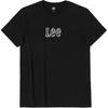 Slim Fit Solid Color Round Neck Short Sleeve T-Shirt Unisex Tops LMT0016193RX00F-K1100