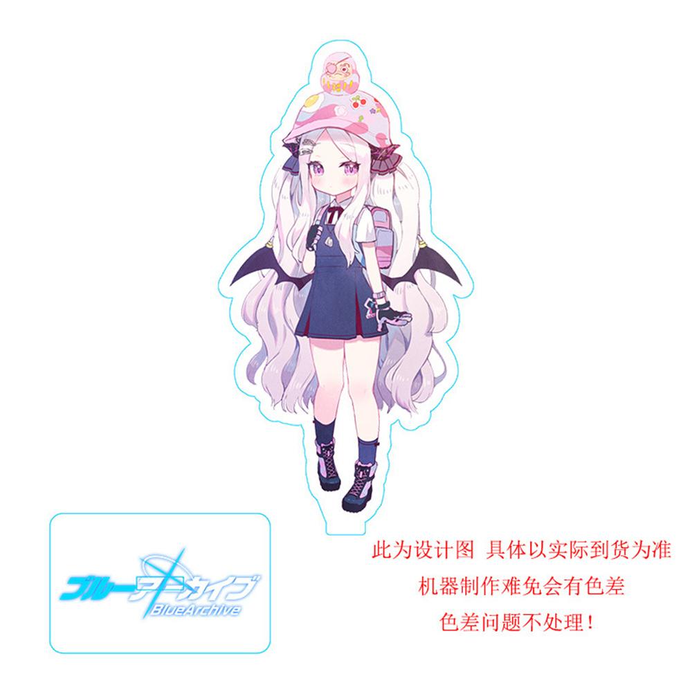 Hot Anime Blue Archive Takanashi Hoshino Cosplay Game Acrylic Action Figure Stand Model Toy Decor Prop Fans Collection Gift