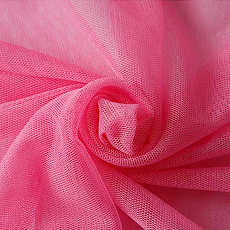Encrypted Soft Mesh Tulle Fabric For Sewing Wedding Dress Wedding Decorations Curtains Mosquito Nets DIY Sewing Fabrics1m/5m/10m