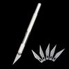 1 Exacto Knife Style + 5 Blades Hobby Multi Tool Crafts Cutting