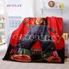 Chucky's Deadly Return blanket Soft and comfortable Home Decor Outdoor plush blanket bedroom Christmas gifts