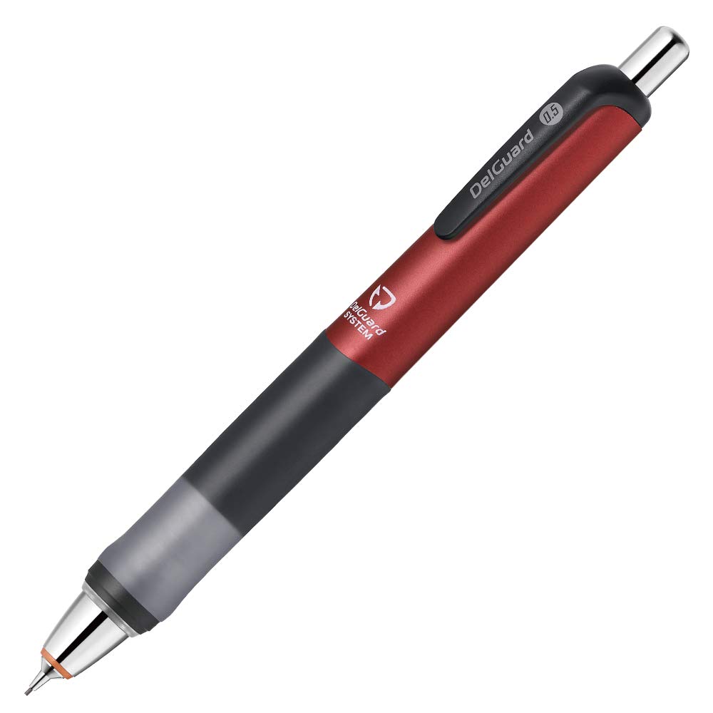 Zebra DelGuard Type GR Mechanical 0.5mm Pencil, Red, P-MA93-R