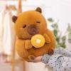 Coin Persimmon Gold Duck Capybara Plush Toy Animal Stuffed Doll Decorations