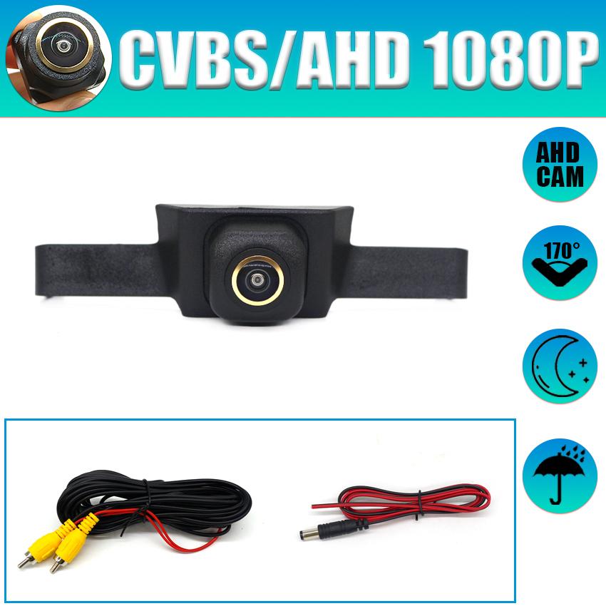 

AHD 1920x1080P Full HD 170 градусов ночное видение автомобиль передняя камера Fisheye золотой объектив для Toyota RAV4 XA50 2020 2021 AHD 1920X1080P