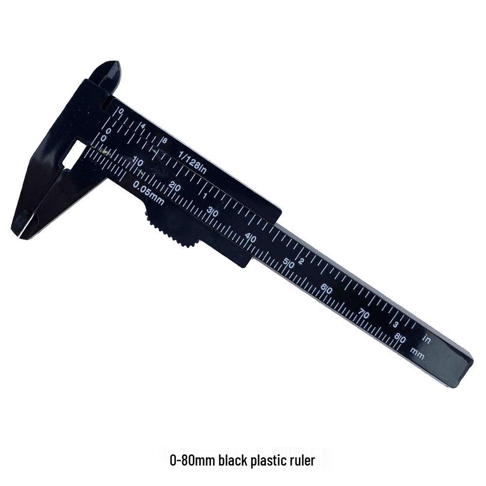 150mm Double Scale Plastic Vernier Caliper for Wenwan Jewelry and Student Measurement.