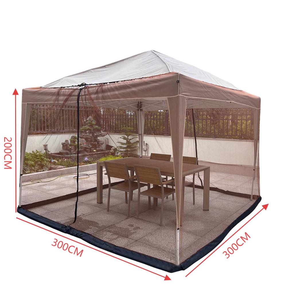 

Садовий намет 300x300см Намет для соціальних заходів Зустрічі на природі Зручний альтанка для пікніка Зовнішній Просторовий дизайн Міцні матеріали бурштин