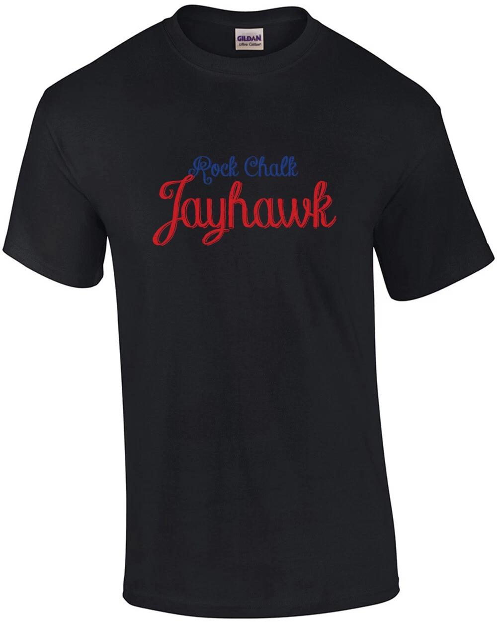 Rock Chalk Jayhawk - Kansas T-Shirt 4XL