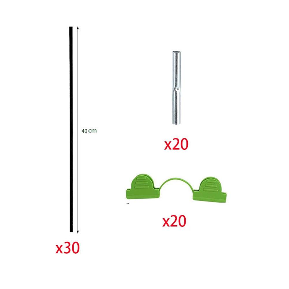 Disassembly Garden Hoops Crop Protection Garden Hoops Greenhouse Hoops Metal Connectors Raised Beds Row Broccoli