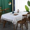 Christmas Tablecloth Waterproof Oil Resistant Light Luxury High-End Dining Tablecloth Hotel Home Lace Simple And Fashionable