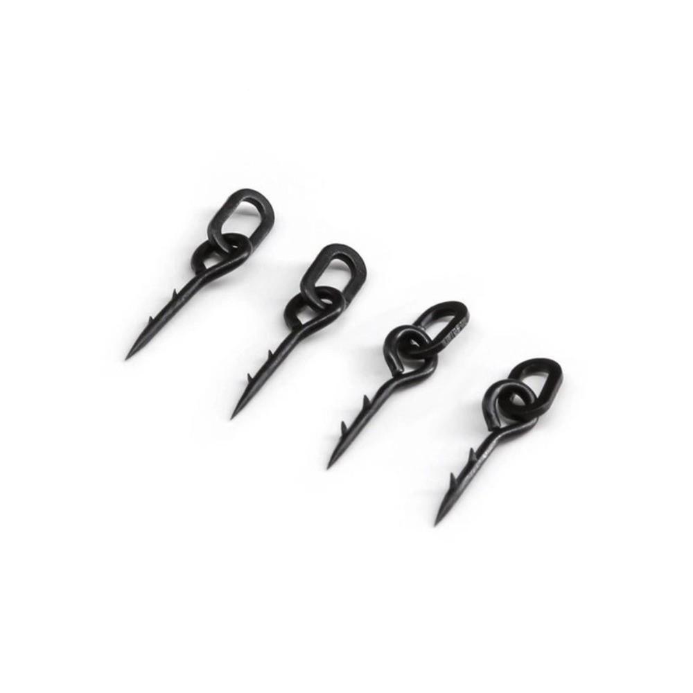 20pcs With Hook Barbs Carp Fishing Accessories Maggot Pin Hair Rig Method Feeder  Freshwater Fishing