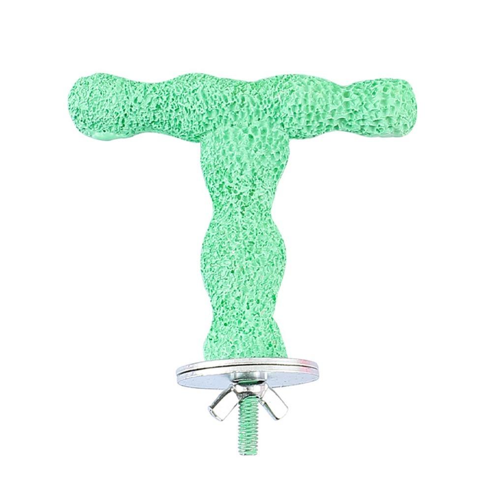 Non-slip Bird Standing Perches Stick Resin Bird Chew Rod Bird Grinding Claw Stick Budgie